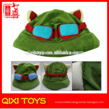 cosplay cap league of legends lol teemo hat plush toy